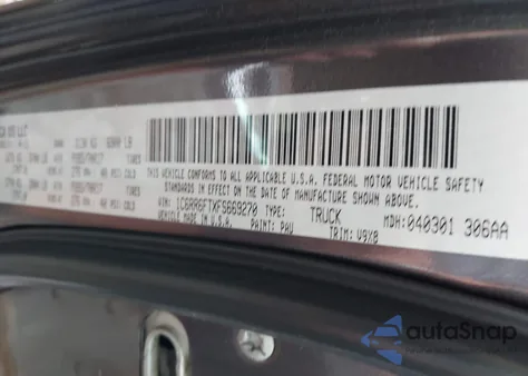 2015 Ram 1500 Tradesman from USA, damaged, VIN 1C6RR6FTXFS669270